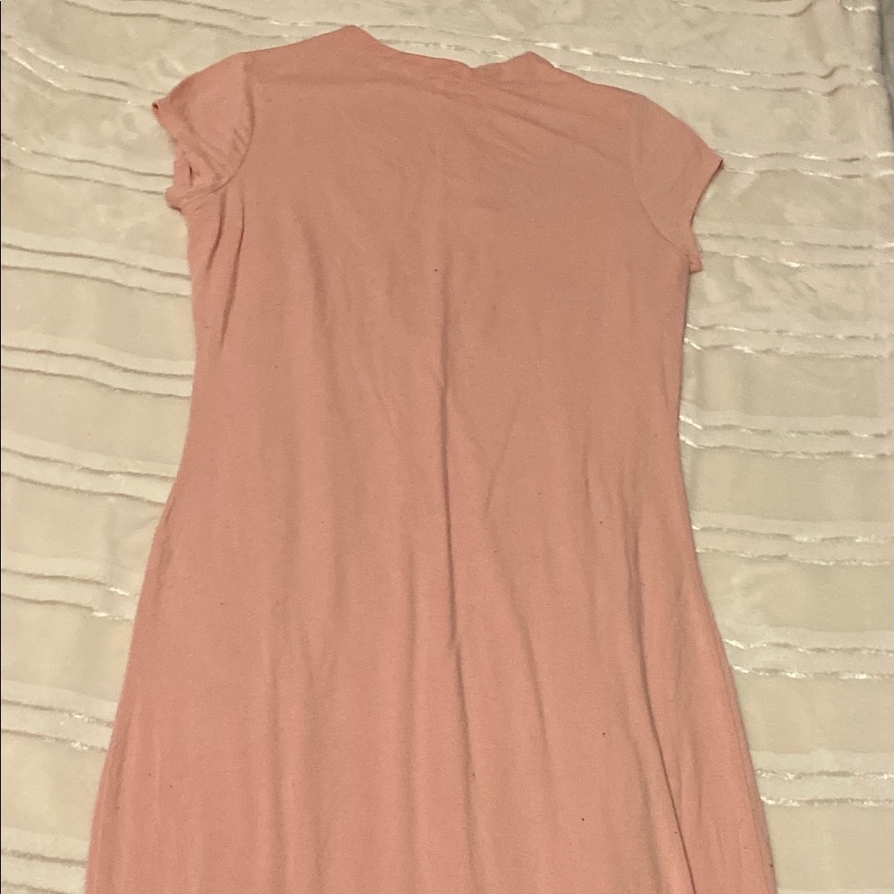 Pink maxi dress
